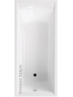 Ванна чугунная Vinsent Veron Devon VDV1807545 180x75см без отверстий для ручек